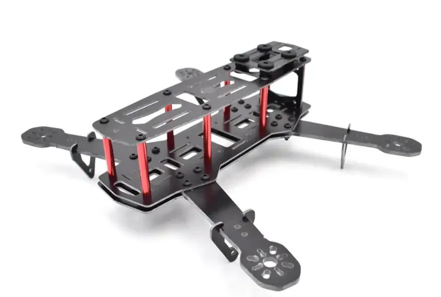 H250 ZMR250 Стекловолокно 250 мм Мини-комплект рамы для квадрокоптера 4-осевой