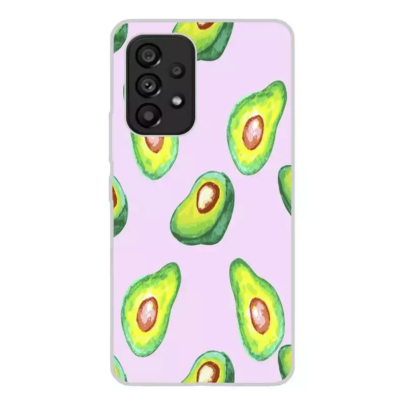 

2023NEW Muchoygood case with SAMSUNG-A33-5G silicone gel tpu case custom drawing design anti-shock fruits 002