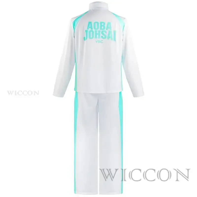 Костюм для косплея Аниме Haikyuu Oikawa Tooru костюм Aoba Johsai волейбольной команды старшей