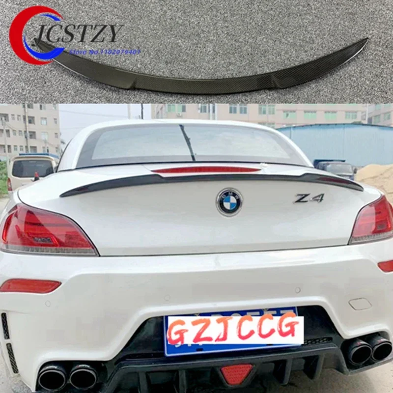 JCSTZY Z4 E89 Coupe кабриолета из углеродного волокна V-Style автомобильный спойлер для