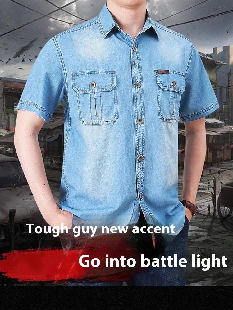 Джинсовая куртка в повседневном стиле с несколькими карманами для женщин бренд