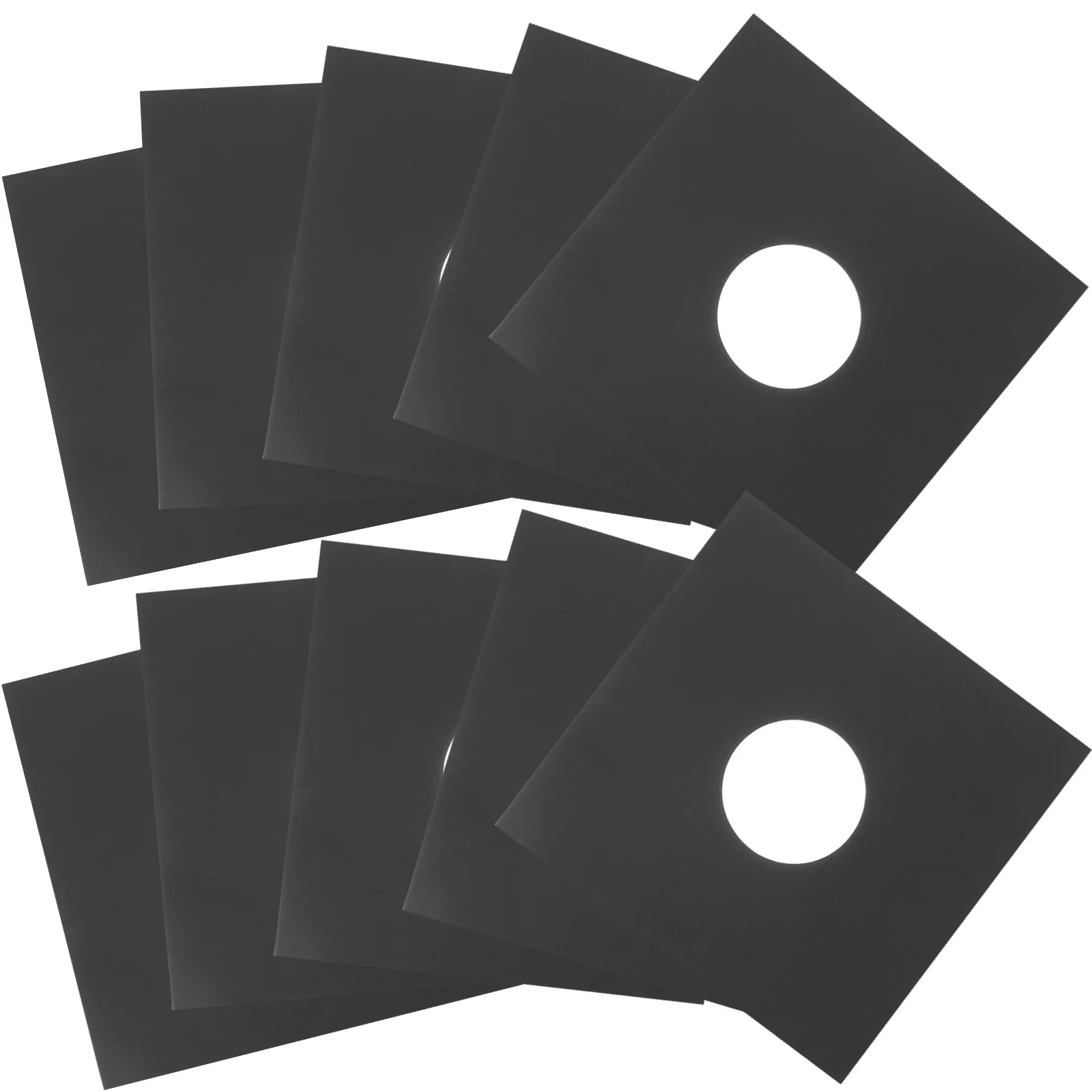 

10 Pcs Record Bag Vinyl Album Sleeve Standard Storage Vinyls Records Protector Reusable Stable Protective Cover