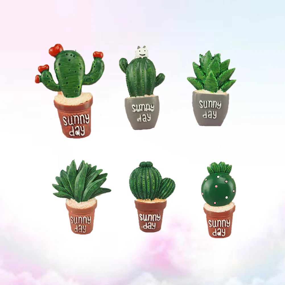 

7 pcs Stickers Creative Attractive Cartoon Cute Cartoon Stickers for Refrigerator Paper Card Mobile