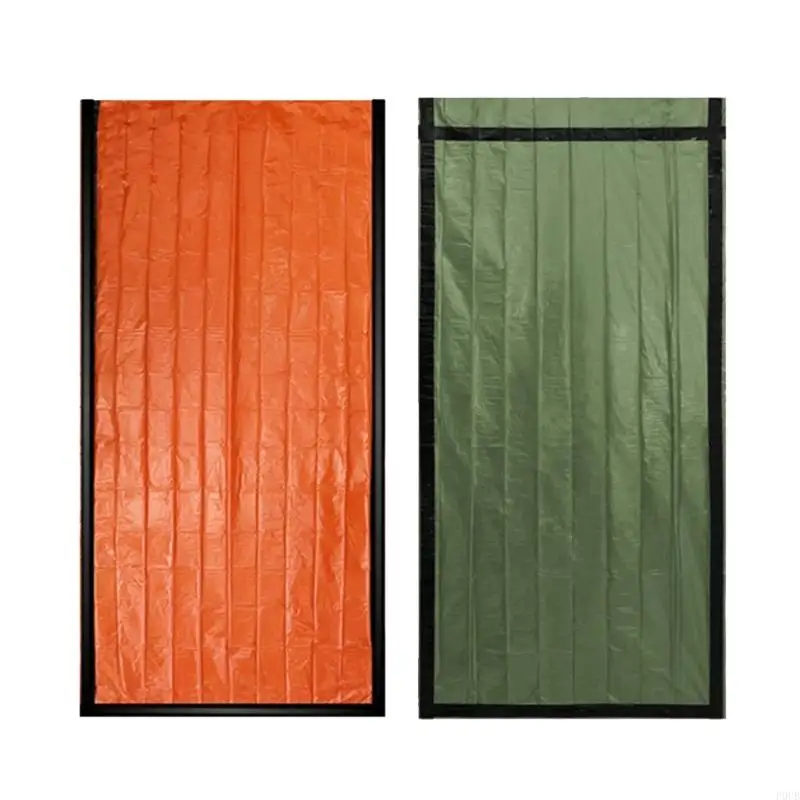 P0UB Emergency Specking Bag легкий тепловой мешок одеяло для укрытия выживания |