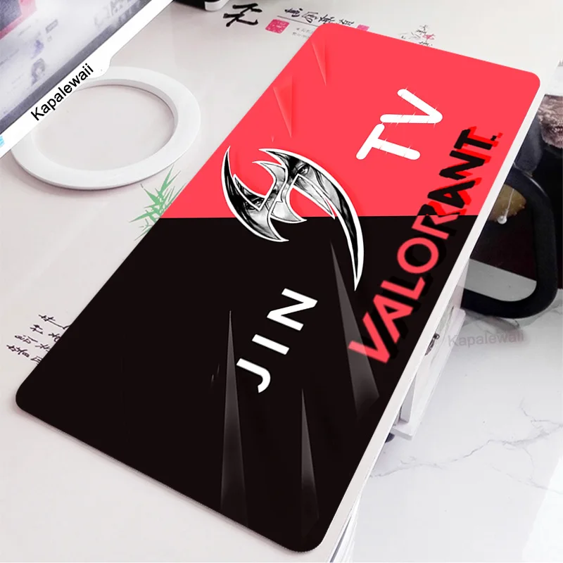 

Valorant Gaming Keyboard Pad Computer Mouse Pad Anime Kawaii Gaming Accessories PC Gamer Cabinet Mausepad Desk Mat Varmilo Mice