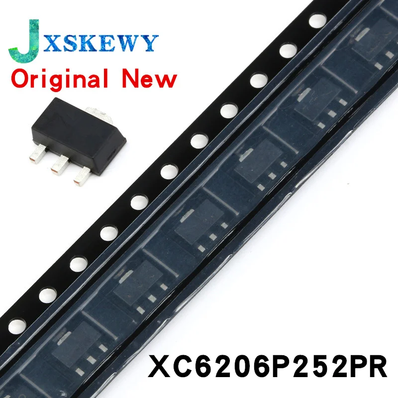 

10 шт. XC6206P252PR SOT-89 XC6206P252 SOT 6206A