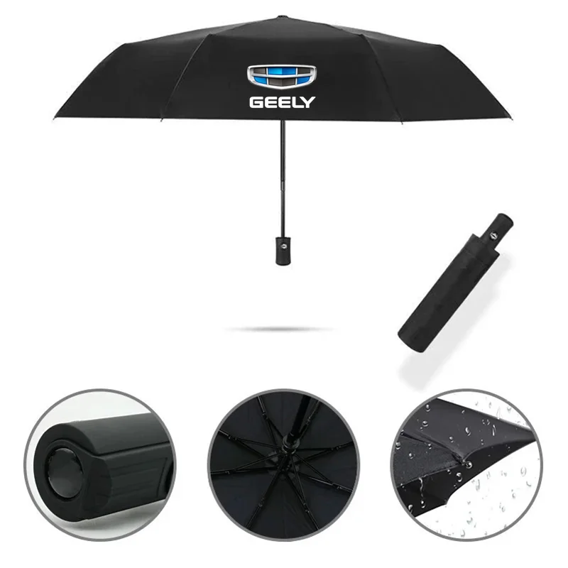 

Полностью автоматический зонт от дождя, градус ветра, подарок от дождя, автомобильный зонт, geely emgrand, ec7, ec8, ck, atlas ck2, ck3, gt, gc9