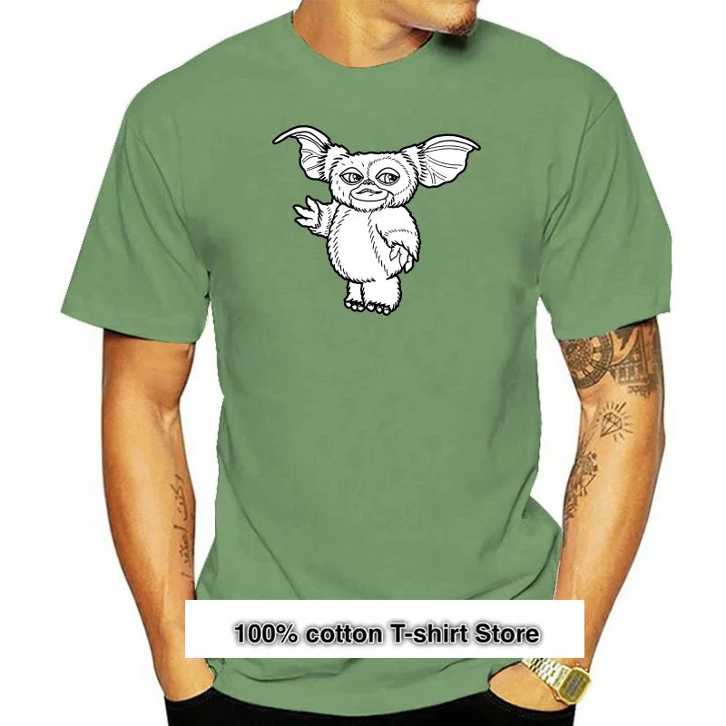 

Gizmo-Camiseta de Gremlin для мужчин, camisa humorслишком, camisa