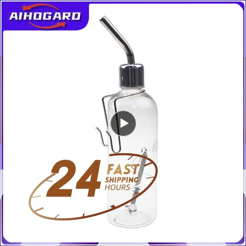 1~10PCS Convenient Small Pet Waterer Durable Pet Water Bottle Safe Leak-proof Hanging Waterer Hamster Water Bottle Easy To Use