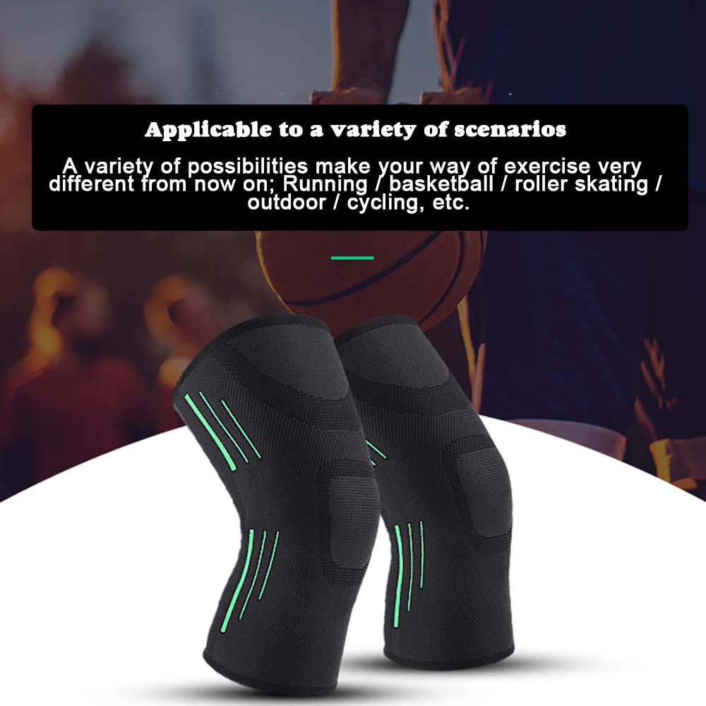 

Men's Knee Brace Adjustable Knee Pads for Sports Gym Men Support Knee Brace for Sports Workout Healing Knee Pads