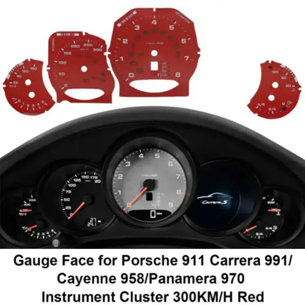Фото Панель приборов для Porsche 911 Carrera 991 / Cayenne 958 / Panamera 970, 250 км/ч, 300 км/ч №2
