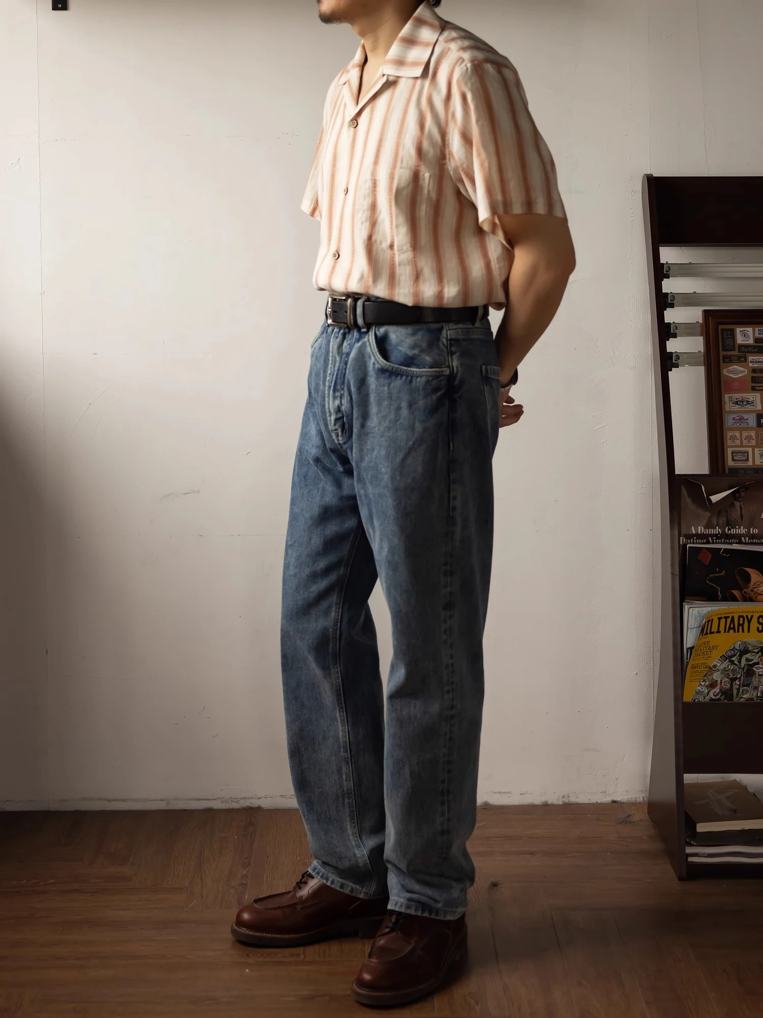 Джинсы Tornado мужские с прямыми штанинами 12 унций