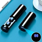 EFFEOKKI новая модель TWS N21 наушники Bluetooth 5,0 наушники-вкладыши матовые Беспроводные с зарядной док-станцией для всех телефонов