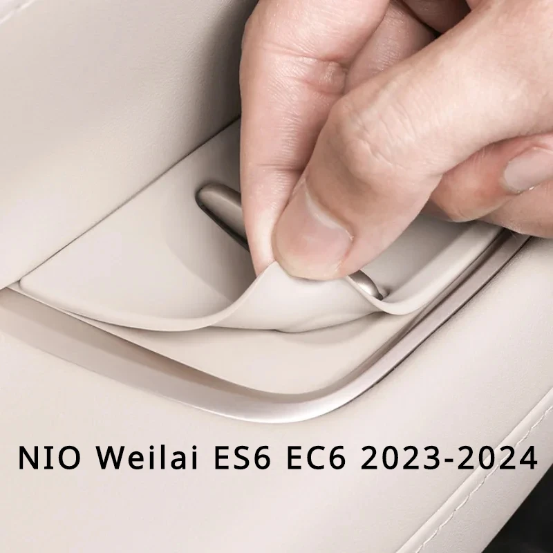 Накладки на дверной подъемник для NIO Weilai ES6 EC6 2023-2024 силиконовые аксессуары