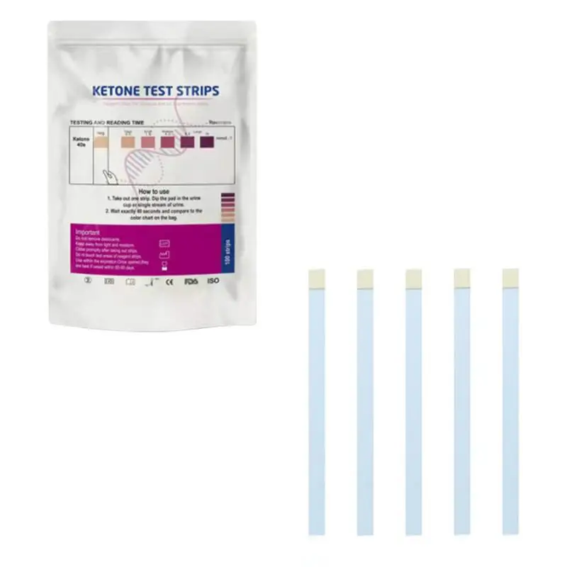 

100 Strips Spa Uric Acid Test Strips Swimming Pool Testing Strip Kit 100 Strips Testing Kit For PH Water Quality Testing Kit For