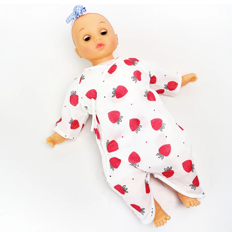 

Special Price High Density Combed Double Layer Baby Monk Clothes Newborn Bodysuit Gauze Butterfly Cuteclothes Ha Clothes Summer