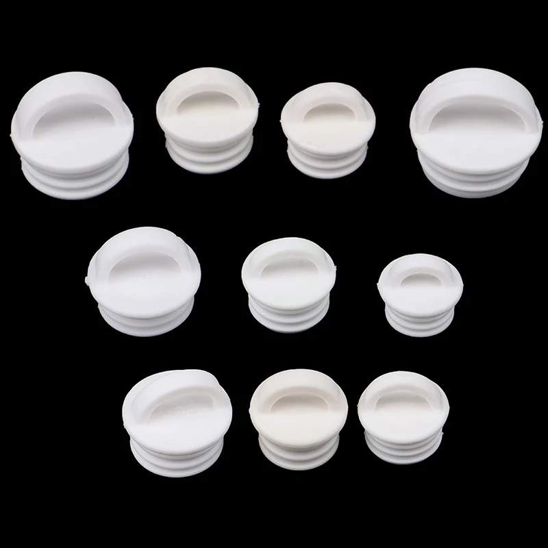 

5Pcs/set Mop bucket Drain Stopper 2-3.3cm Silicone Water Stopper Drain Plug Cover Water-drop Design For Bathroom Laundry Kitchen