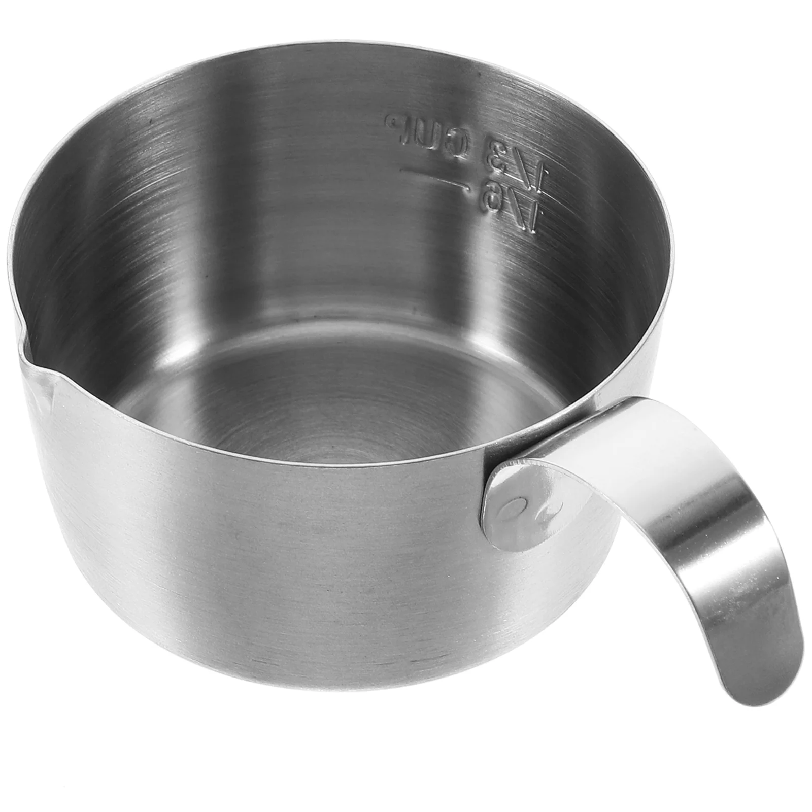 

Stainless Steel Sauce Tea Pitcher Creamer Jar Coffee Container Measuring