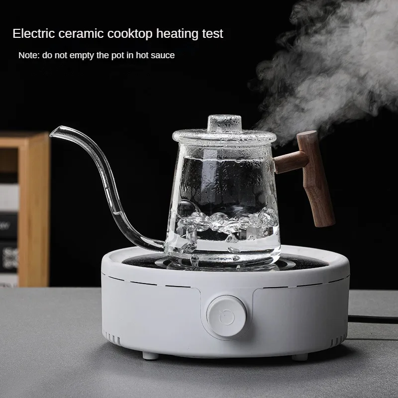 

Стеклянный горшок, стеклянный кофейник для рук, домашний высокотемпературный чайник из боросиликатного стекла