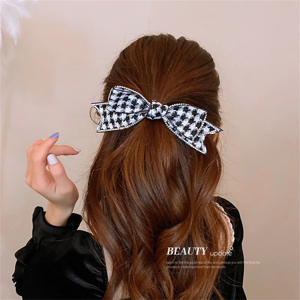 

Fashionable Qiu Dong Cloth Art Sets Diamond 1000 Bird Case Bowknot Hairpin Headdress To Act The Role Side Bang Clip For Women