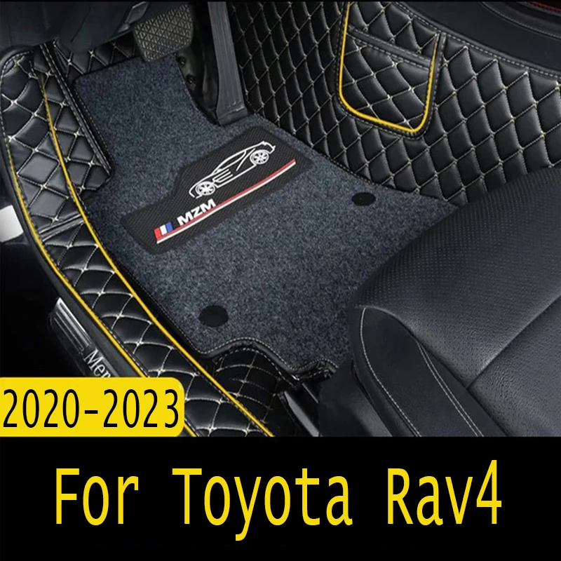 

For Toyota Rav4 Rav 4 2020 2021 2022 2023 Non hybrid Car Floor Mats Auto Carpets Custom Interior Accessories Dash Rugs Waterproo