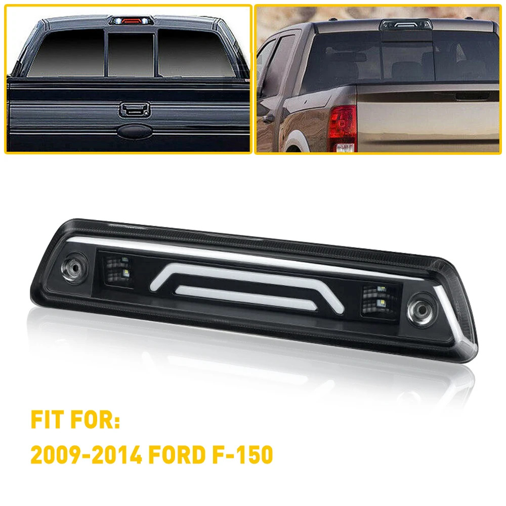 Car Styling Accessories High Mount Brake Stop Lights for Ford F150 2015-2020 2009-2014 1994-2008 Auto Additional Brake Lamp images - 6