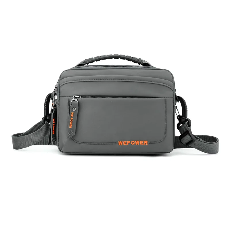 New leisure men's messenger bag waterproof outdoor single-shoulder bag multi-functional travel fanny pack pannier bag