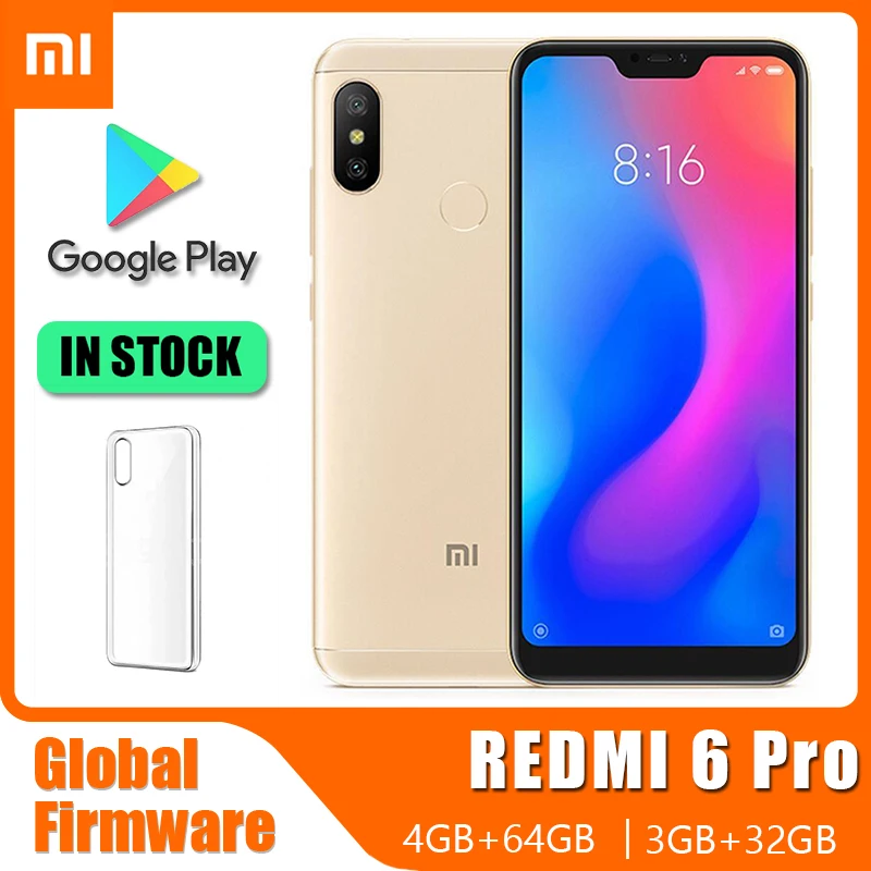 original xiaomi redmi note 7 note 5 note 4 redmi 7 redmi 6 pro smartphone android mobile phone cellphone random color free global shipping