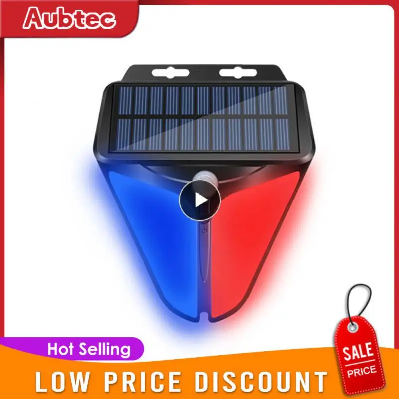 

Alarm Siren Motion Sensor Solar Alarm Light Solar Lighting Strobe Light Siren Flash Alarm Lamp Home Security Alarm Alarm Siren