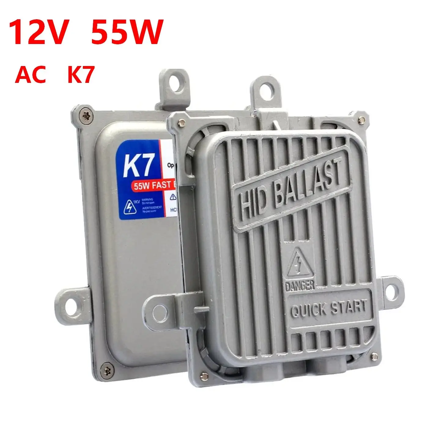 

Фары головного света K7 55 Вт для высокой яркости H1 H3 H4 H7 HB3 HB4 9012 D2H 4300K 6000K, 2 шт.