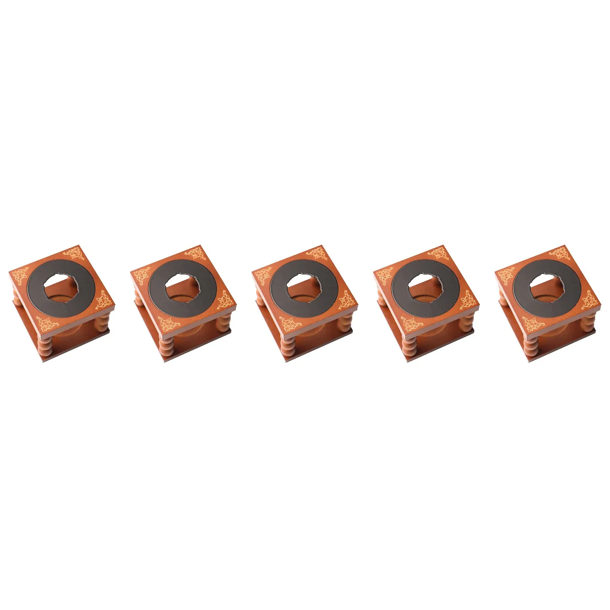 

5pcs Lacquer Melting Furnace Wax Seal Warmer Wax Warmer for Seal Stamps