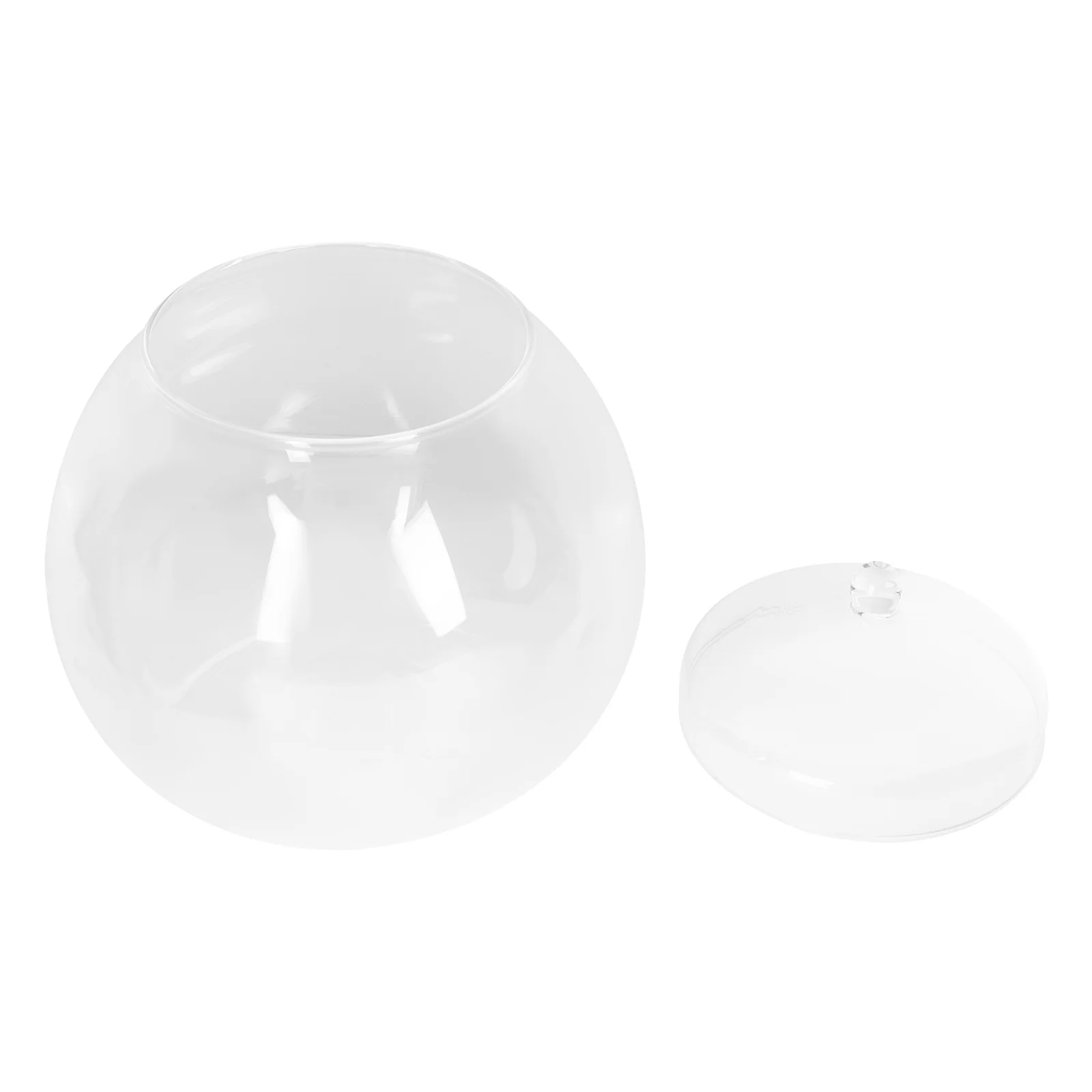 

Микро экологический ландшафт стеклянная бутылка, пустая крышка, DIY ремесла, Прозрачный Простой террариум