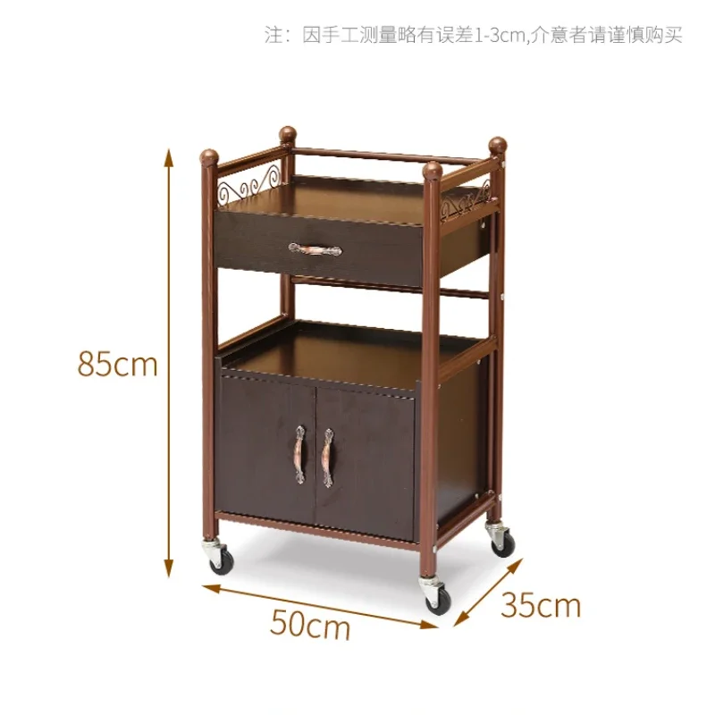 Косметическая роликовая тележка для тату-салона хранилище ресниц