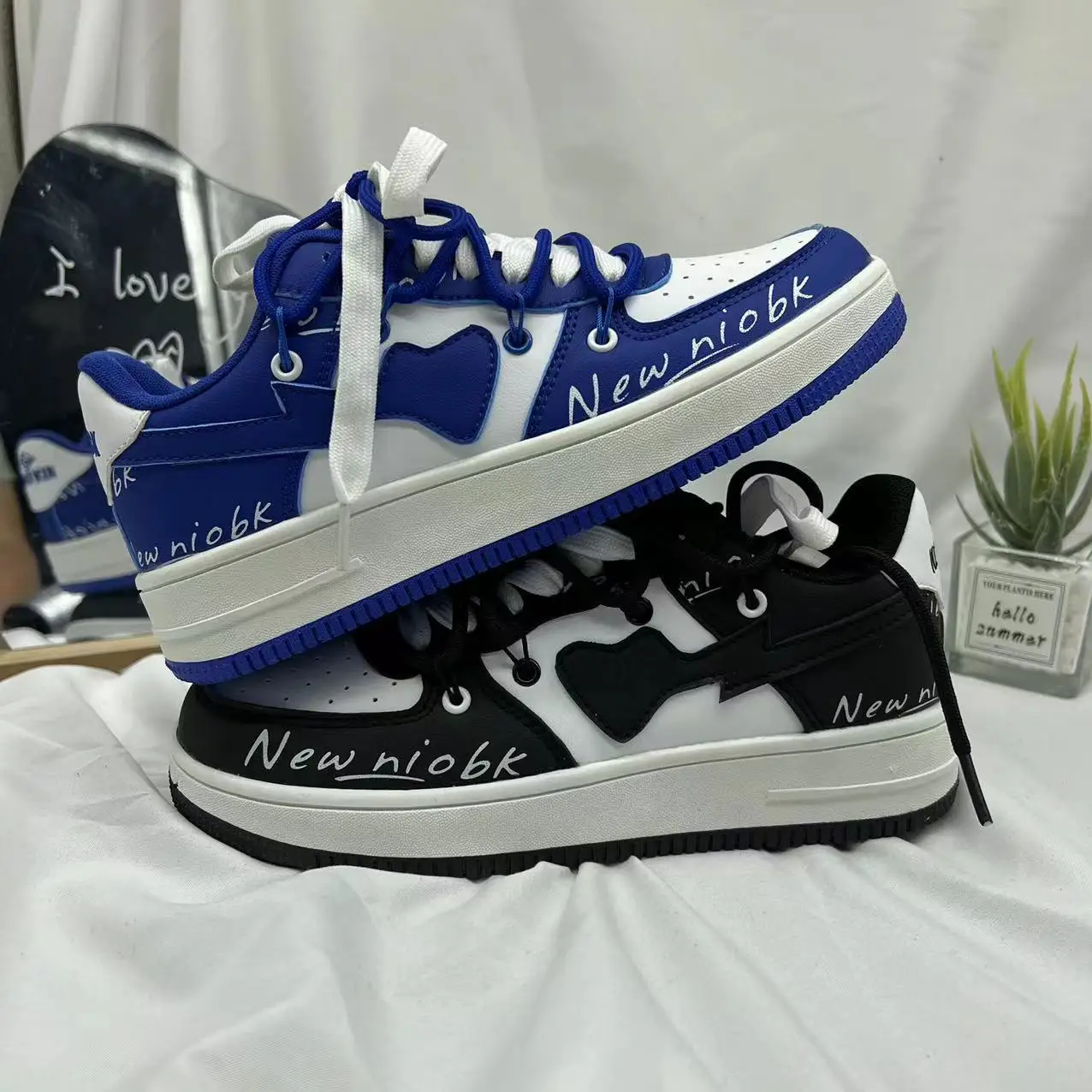 Кроссовки Y2K женские/мужские повседневная обувь дышащие стиль гранж/хоп модные