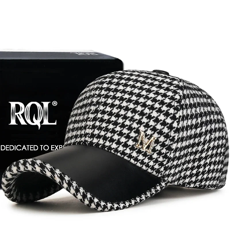 Зимняя шерстяная Бейсболка для женщин сохраняющая тепло модная женская