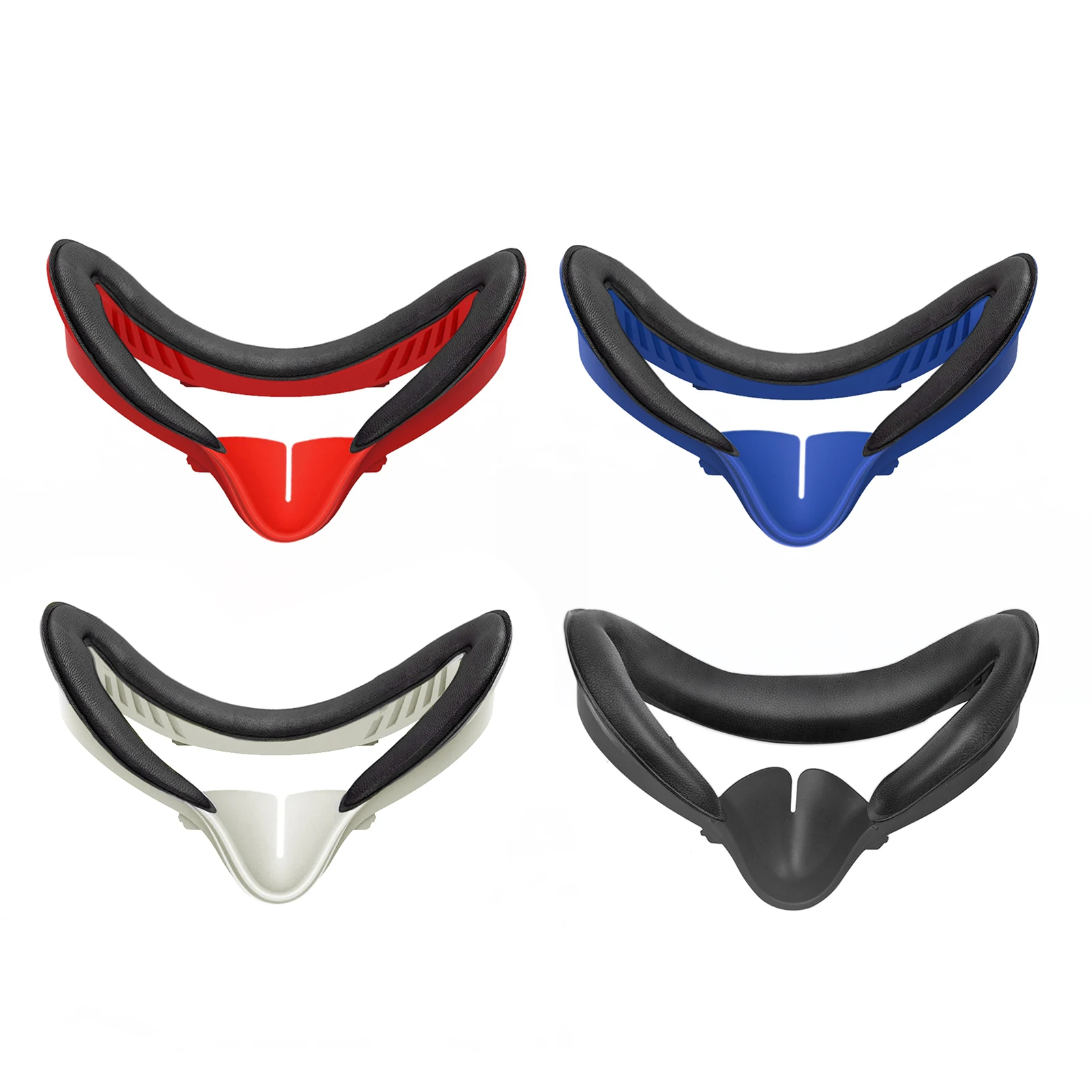 

VR Facial Interface Bracket PU Leather Foam Face Cover Pad Replacement For Oculus Quest 2 Face Pads Accessories Sweat-Proof
