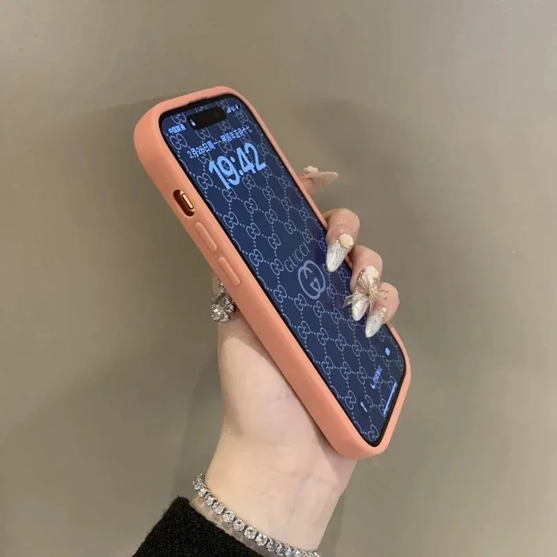 Luxury Transparent Candy Phone Case For iPhone 16 Pro Max 11 12 13 14 15 Cases Shockproof Clear Bumper Cover Funda Shell