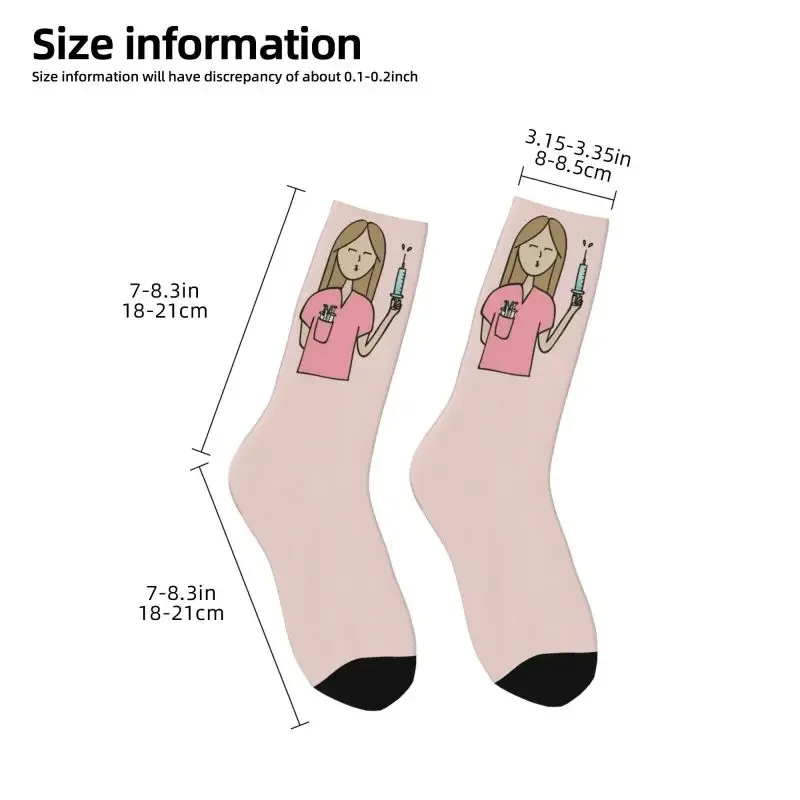 Милые спортивные носки для мужчин и женщин рисунок врачей медсестер унисекс 3D