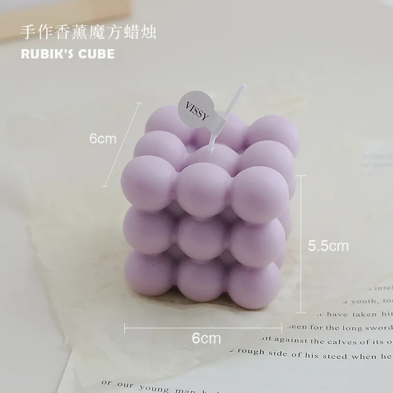 9-бусины кубика Рубика благовония свечи оптовая продажа подарок на день рождения
