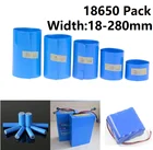 Термоусадочная трубка для литий-ионной батареи, 18-280 мм, 18650