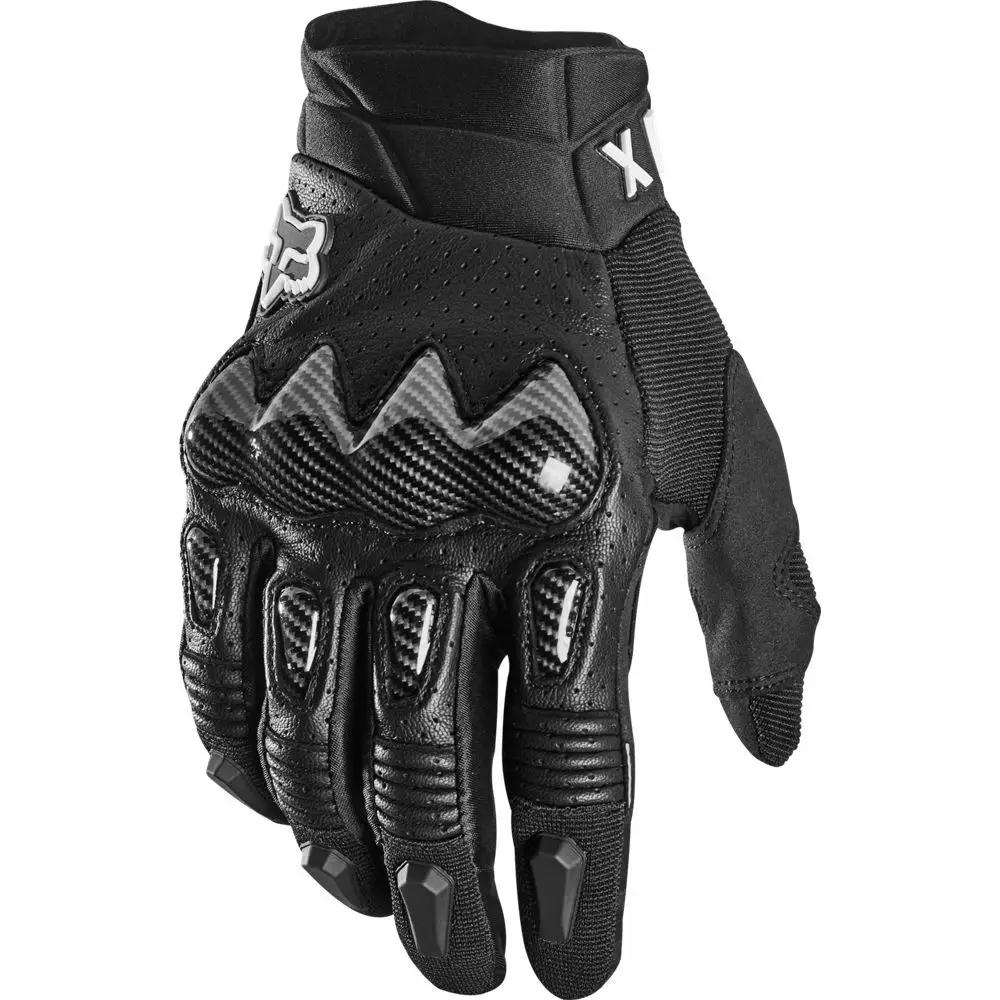 Motorcycle Rider Breathable Gloves Motorcycle Carbon Fiber Off-Road Riding Racing Gloves Anti-fall Hand Leather Gloves enlarge