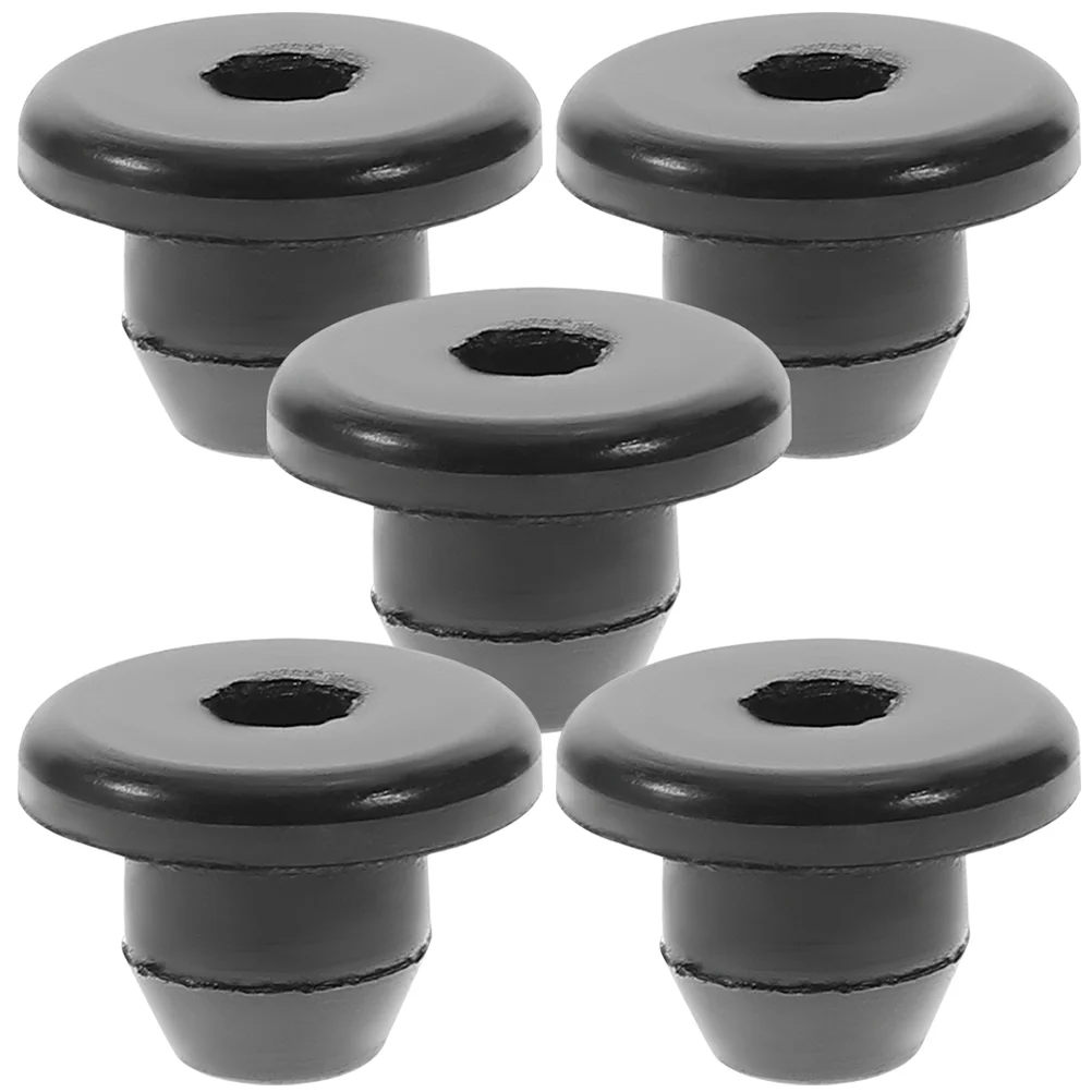

5pcs Flat-Head Horizontal Floor Jack Rubber Plugs Bottle Jack Floor Jack Oil Rubber Filler Plugs