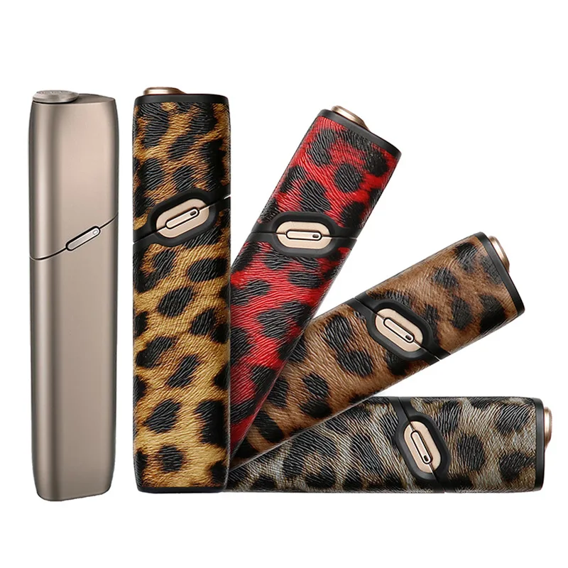 Леопардовый чехол для Iqos Multi 3.0 4 цвета кожаный 3 Holder Box Accessories |