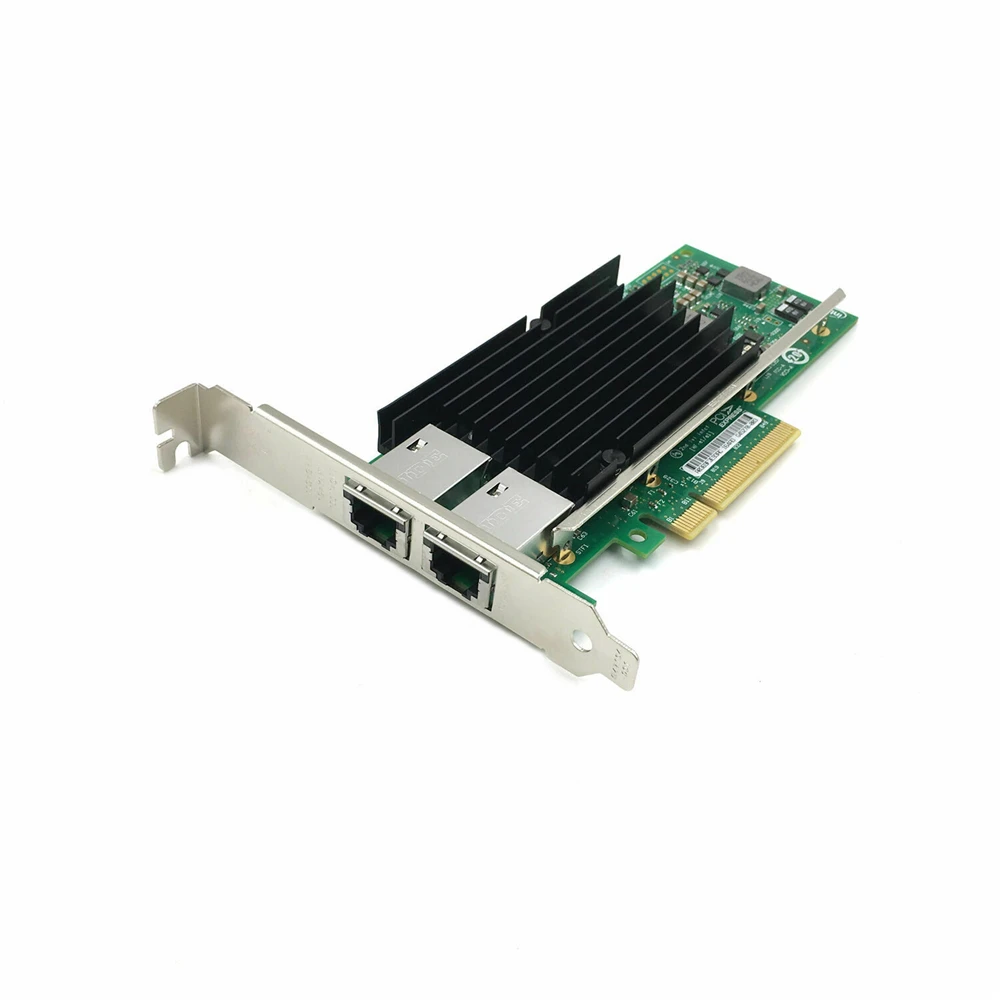 

For Intel x540-t2 10g Dual rj45 Ports PCI-Express Ethernet Converged Network Adapter