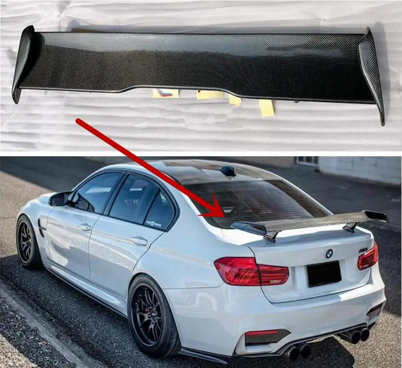 

MP GT CARBON FIBER REAR WING TRUNK LIP SPOILER FOR BMW 2 3 4 5 6 SERIES F10 F30 F22 F32 F33 F80 F82 F87 G20 G30 M2 M3 M4 M5 M6