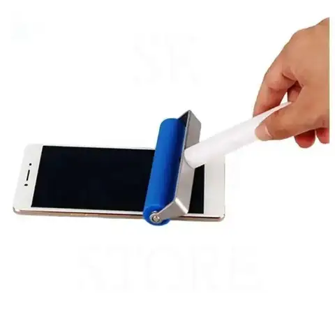6/7/8/10/15/20 см металлическая ручка силиконовый ролик защитная пленка для экрана мобильного телефона наклейка ПК планшет Pad ЖК-дисплей OCA инструменты для наклеивания