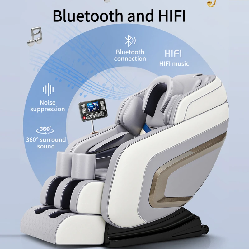 Space Capsule Multifunctional Zero Gravity Full Body Electric Kneading Cervical Sofa Home Luxury 145CM SL Track Massage Chair |