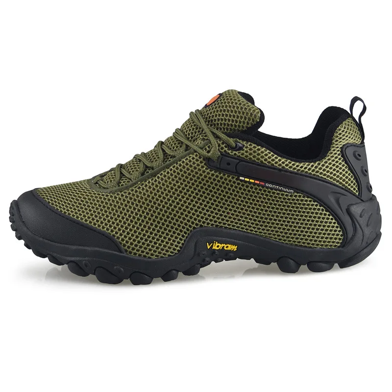 Men Women Merrel Breathable Mesh Outdoor Hiking Shoes Jogging Athletic Sneakers Trail Anti-skid Upstream Climbing Trekking Shoes