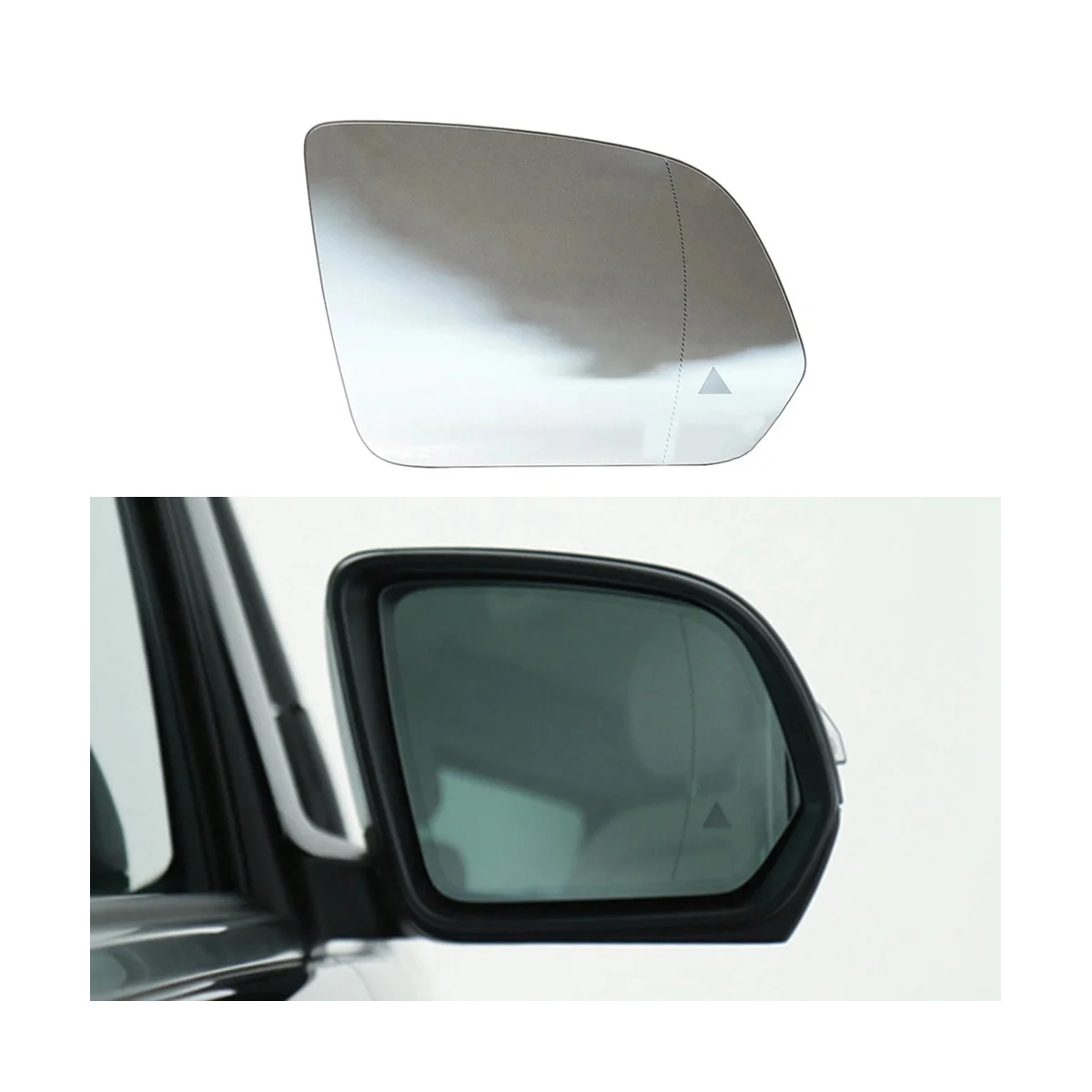 

Автомобильное зеркало заднего вида с подогревом для слепых зон, стеклянное зеркало заднего вида для-V класса W447 2016-2020
