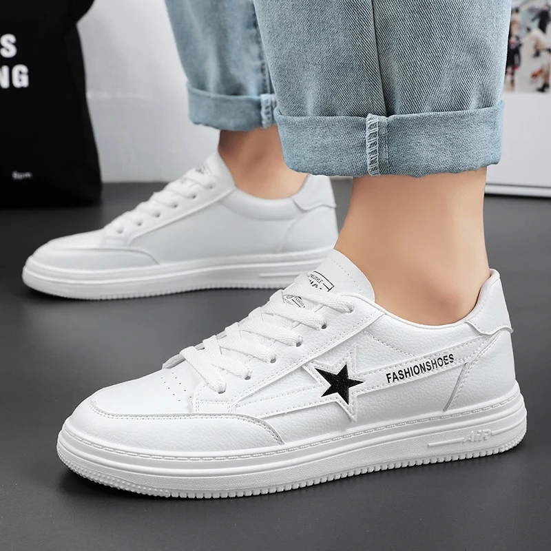 

Мужские кроссовки из микрофибры, на шнуровке, с боковой молнией, размеры 39-44